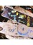 F Stili 3cm * 3m Lazer Bronzlaştırıcı Washi Bant Kozmik Gezegen Kelebek Denizanası Mermi Günlük Tutma Aksesuarları Dıy Deco Etiketler Estetik (Yurt Dışından) 5