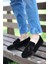 Erkek Siyah Günlük Loafer Babet Ayakkabı LFRPSKL-4230 3