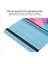 Samsung Galaxy Tab A9 Plus X210 X215 X216 Uyumlu Kılıf Dönerli Standlı Suni Deri Uyku Modlu 360° Komple Koruma 11 Inç Mavi 3