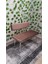 Krom Metal Ayaklı Metal Kasalı Sırtlı Mutfak Salon Antre Yatak Odası Balkon Bench Puf Bank Oturak 4