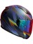 Rapıd 2 Race Optık Mat Mavi-Mor Kask 3
