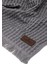 Seren 2'li Havlu Seti Organik Pamıuk Waffle Pike Antrasit 30*50-50X90 4