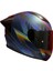 Rapıd 2 Race Optık Mat Mavi-Mor Kask++Spoiler-Set Siyah Cam 4