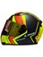 Rapıd 2 Race Extra Mat Neon Sarı-Navy Mavi Kask Sarı Cam 1