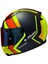 Rapıd 2 Race Extra Mat Neon Sarı-Navy Mavi Kask Mavi Cam 2