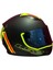 Rapıd 2 Race Extra Mat Neon Sarı-Navy Mavi Kask Mavi Cam 4