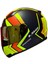Rapıd 2 Race Extra Mat Neon Sarı-Navy Mavi Kask Sarı Cam 2