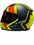 Rapıd 2 Race Extra Mat Neon Sarı-Navy Mavi Kask Siyah Cam 1