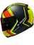Rapıd 2 Race Extra Mat Neon Sarı-Navy Mavi Kask Siyah Cam 2