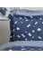 Karaca Home Daisy  Pamuk Çift Kişilik Nevresim Takımı Mint Indigo (Pp) 4