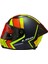 Rapıd 2 Race Extra Mat Neon Sarı-Navy Mavi Kask+Spoiler 1