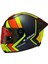 Rapıd 2 Race Extra Mat Neon Sarı-Navy Mavi Kask+Spoiler 2