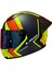 Rapıd 2 Race Extra Mat Neon Sarı-Navy Mavi Kask++Spoiler-Set Mavi Cam 2