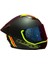 Rapıd 2 Race Extra Mat Neon Sarı-Navy Mavi Kask++Spoiler-Set Mavi Cam 4