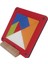 Okul Öncesi Eğitici Puzzle Oyuncak Seti/tangram Figürü Kırmızı 1