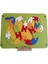 Okul Öncesi Eğitici Puzzle Oyuncak Seti/yılan Figürü Yeşil 1