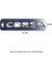 Opel Corsa Arma Bagaj Yazısı Yapıştırma 14.2CMX2CM 8986B 3
