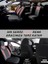 Maserati Coupe Uyumlu Arı Desen Oto Koltuk Araba Kılıfı Taba Model 1