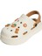 Yüksek Taban Jibbitzli Eva Comfort Kadın Sandalet DNZ224-24BEJVIZON 5