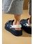 Yüksek Taban Altın Tokalı Eva Comfort Kadın Sandalet DNZ225-24 3