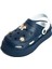 Yüksek Taban Altın Tokalı Eva Comfort Kadın Sandalet DNZ225-24 5