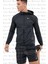 Essential Hooded Running Su Tutmaz Kumaş Kapüşonlu Erkek Spor Ceket 1