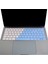 Laptop Macbook Pro Klavye Kılıfı Türkçe Q Baskılı A1534 A1708 ile Uyumlu R.Powder 3
