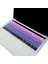 Macbook Pro Klavye Koruyucu US-TR Baskı A1706 A1989 A2159 A1707 A1990 Uyumlu Ombre 4