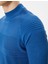 Triko Kazak Slim Fit Dokulu Bisiklet Yaka Uzun Kollu 5