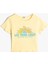 Crop Tişört Kısa Kollu Yaz Temalı Pamuklu 1