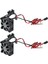 2x Rc Araba Için 3650 3660 550 540 Motor Soğutucu Soğutma Fanı Termal Sensör ile Cnc Alüminyum Alaşımlı Kelepçe Soğutucu, Siyah (Yurt Dışından) 1
