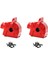 2x Metal Dalga Kutusu Kabuk Kapağı Diferansiyel Konut 144001-1254 144001 1/14 Rc Araba Parçaları, Kırmızı (Yurt Dışından) 1