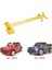 Metal Ikinci Kat Kurulu Plaka SG1603 SG1604 SG1605 UD1601 UD1602 UD1603 UD1607 1/16 Rc Araba Parçaları, Sarı (Yurt Dışından) 5
