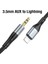 UPA22 iPhone Lightning To 3.5mm Aux Ses Aktarım Kablosu 5