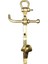 Pirinç Döküm 130MM Çıpa Objeli Çimolu Askılık 1