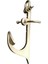 Pirinç Döküm 130MM Çıpa Objeli Çimolu Askılık 2