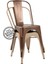 Tolix Sandalye Bronz 4