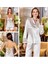 S310 Saten Dantelli 6 Lı Set --Ekru - -- M 1