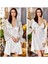 S310 Saten Dantelli 6 Lı Set --Ekru - -- M 2