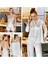 S280 Saten Dantelli 6 Lı Set --Ekru - -- M 1