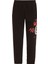 Lastikli Bel Slim Fit Siyah Erkek Eşofman Altı 75OAAI01 1