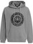 Kapüşon Yaka Gri Melanj Erkek Sweatshirt 75OAIT02 1