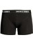 Jack & Jones Jacanthony Trunks 3 Pack Erkek Siyah Boxer 12171944-Black 3