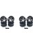 8x Metal Jant Hub C14 C24 C34 B14 B24 Q61 Q62 4WD 1/16 Rc Kamyon Araba Yükseltme Aksesuarları Siyah (Yurt Dışından) 1