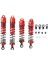4 Adet Metal Ön ve Arka Amortisörler Slash 4WD 2WD Stampede Hoss 1/10 Rc Araba Yükseltme Parçaları 2 (Yurt Dışından) 1