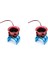 2x Motor Soğutucu Kapağı + Soğutma Fanı A959-B 144001 124019 1/8 1/10 Rc Araba 540 550 Boyutu Motor Isı Emici (Yurt Dışından) 1
