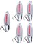 5x Kaşık Büyük Için Döküm Jig Yemleri Bas Yemleri 35G (Yurt Dışından) 5