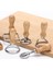 13X3X2.7CM Stilinde Kaydırma Ev Mantı Kesici Seti Makarna Pres Mutfak Ataşman Seti Mantı Makinesi Kalıp Aracı Mantı Pul Seti Pasta Çarkı Seti Kek Kalıbı (Yurt Dışından) 2