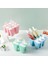 Yeşil-6 Adet Tarzı Popsicle Kalıpları Şekiller, Yeniden Kullanılabilir Kolay Buz Makinesi Makinesi Silikon Bpa Içermeyen Dondurulmuş Buz Pop Makinesi Dondurma Araçları (Yurt Dışından) 2
