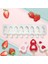 D Stili Mini Dondurma Kalıpları Pişirme, Silikon Dondurma Kalıpları Kek, Dıy Ice Pops Için Cakesicle Kalıp, Oval, 8-Boşluk (Yurt Dışından) 1